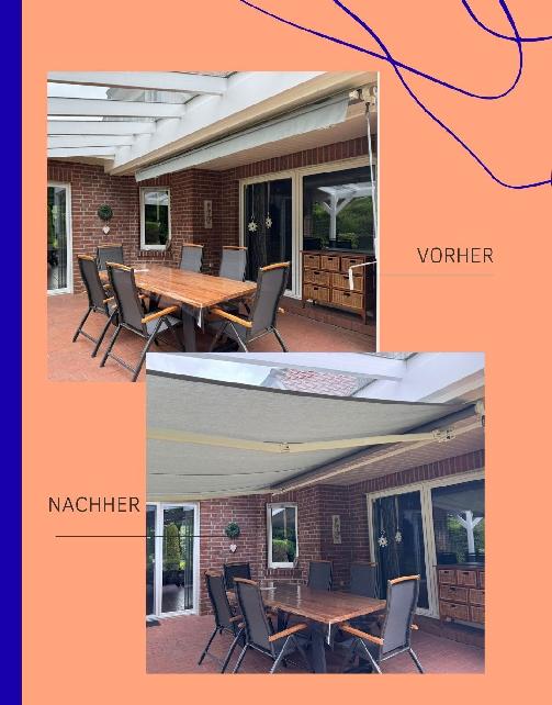 Referenz Unterglasmarkise | Schnebeck GmbH, Meppen