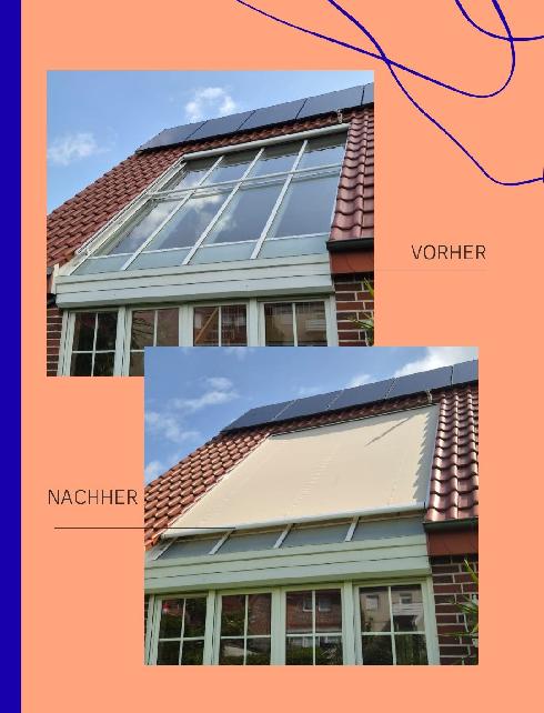 Referenz Wintergartenmarkise Typ 870 Tracfix | Schnebeck GmbH, Meppen