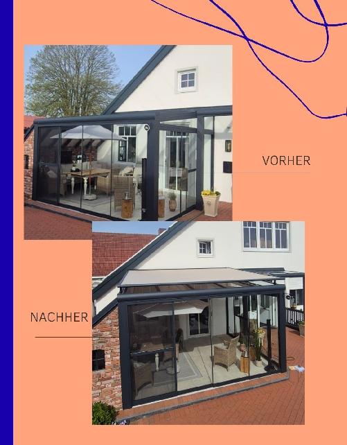 Referenz Wintergartenmarkise Typ 870 | Schnebeck GmbH, Meppen