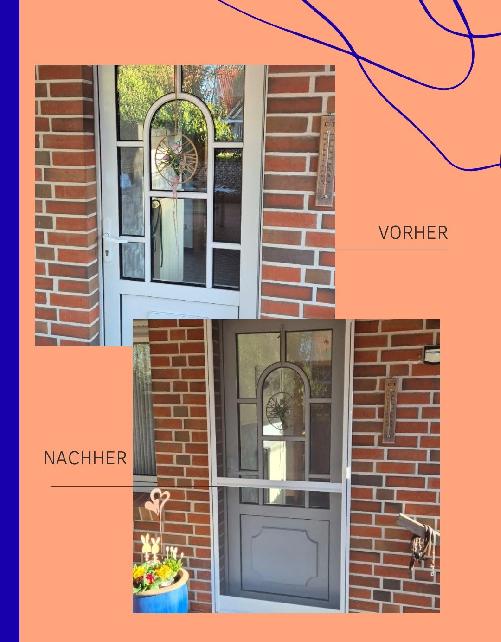 Referenz Insektenschutztür | Schnebeck GmbH, Meppen